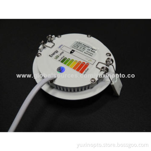 6W Round LED Panel Light, Compliant with RoHS Directive